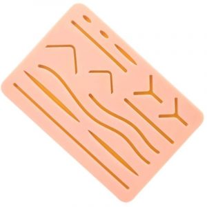 Pad de Sutura para Prácticas e Incisiones – Flexible, Resistente y Reusable – 3 Capas de Alta Calidad – Marca: Mercy, Modelo: PS