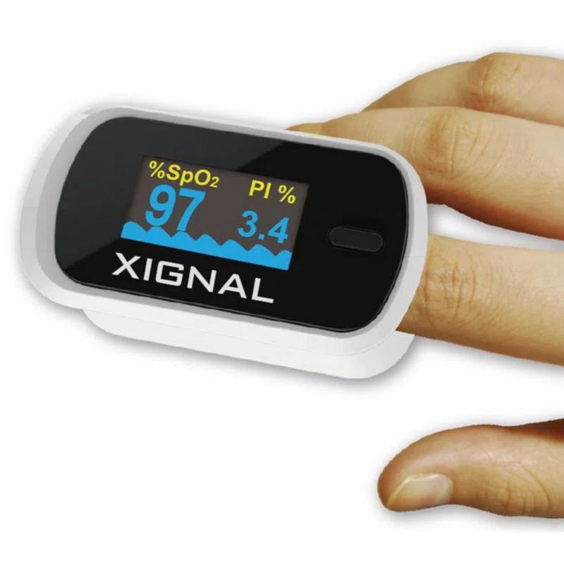 Oxímetro Digital de Pulso para Uso Adulto y Pediátrico | Monitor de Saturación de Oxígeno SpO2 y Frecuencia de Pulso, Marca: Xignal, Modelo: MD300C2 - Imagen 2