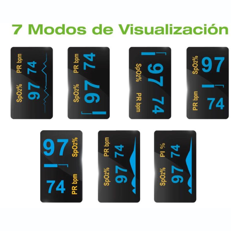 Oxímetro Digital de Pulso para Uso Adulto y Pediátrico | Monitor de Saturación de Oxígeno SpO2 y Frecuencia de Pulso, Marca: Xignal, Modelo: MD300C2 - Imagen 3