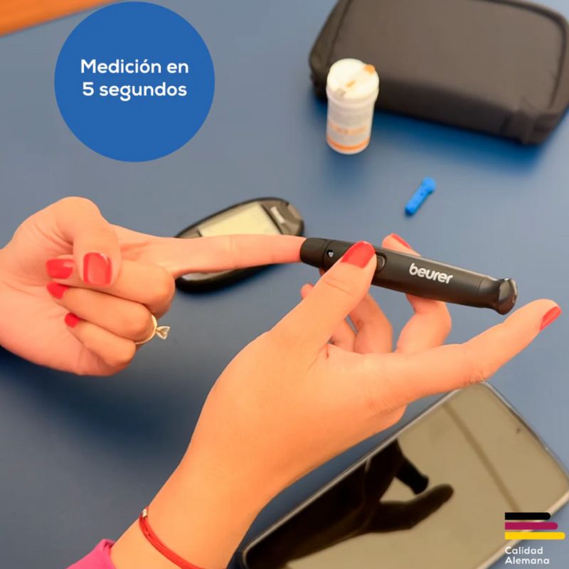 Medidor de Glucosa / Glucómetro Digital, Marca: Beurer, Modelo: GL44 - Imagen 5