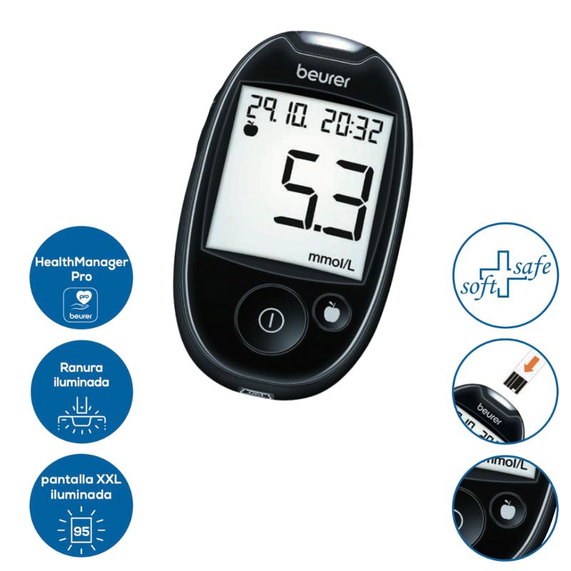 Medidor de Glucosa / Glucómetro Digital, Marca: Beurer, Modelo: GL44 - Imagen 6