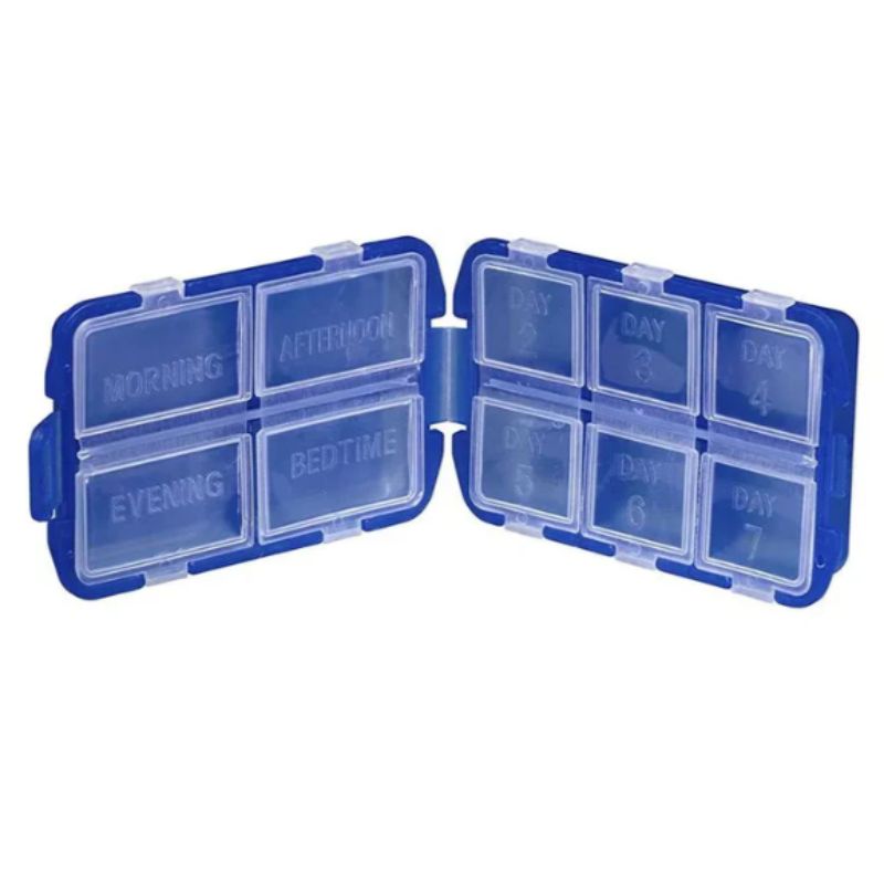 Kit de 3 Pastilleros PST10 Handy – Organizador de Medicamentos con 10 Compartimentos C/U - Imagen 2