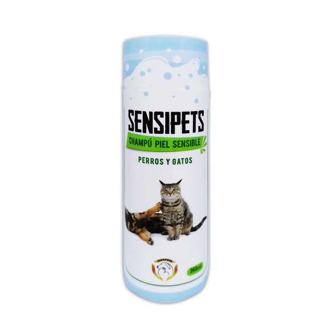 Sensipets Champú Para Piel Sensible De Perros Y Gatos Fragancia Boys Y Coco